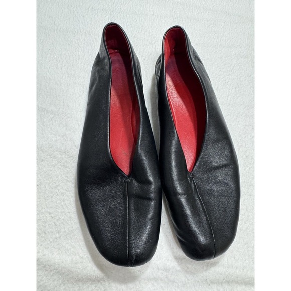 Mansur Gavriel Shoes - mansur gavriel flats Black Leather 39 9 Women's Designer Luxury Capsule Minimal